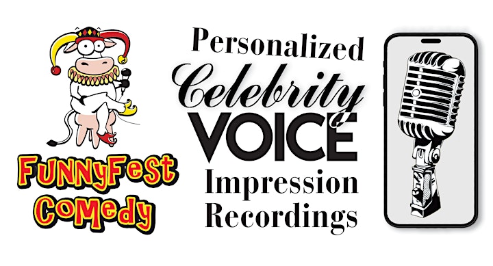 HIRE Celebrity VOICE IMPRESSIONS from FunnyFest Comedy Productions image