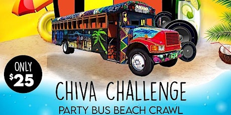 Imagen principal de Chiva Challenge - Party Bus, Beach Party, Bar Crawl