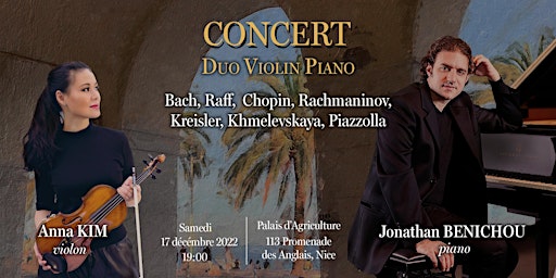 Concert Duo Violon et Piano.  A. Kim et J. Benicho