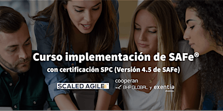 Imagen principal de Curso Implementación de SAFe® con certificación SPC (Versión 4.5 de SAFe)