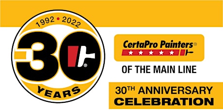 CertaPro Painters® of the Main Line 30th Anniversary Celebration