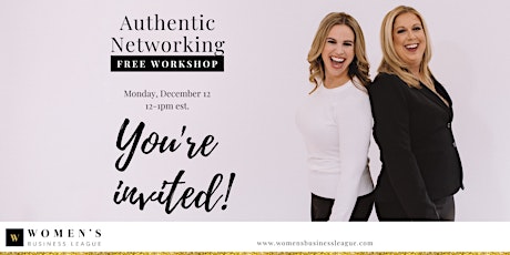 Free Workshop: Authentic Networking