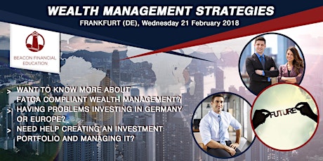 Primaire afbeelding van Frankfurt Seminar: Wealth Management Strategies