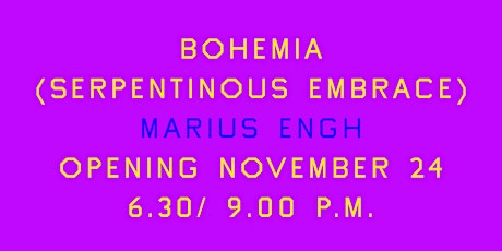 Immagine principale di Opening: Bohemia (Serpentinous Embrace), solo show by Marius Engh 