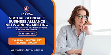 Virtual Glendale Business Alliance Networking Meeting