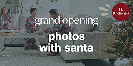 Ashley Kitchener Grand Opening with Santa