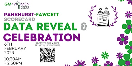 GM4Women2028 Pankhurst-Fawcett Scorecard: Annual Data Reveal & Celebration