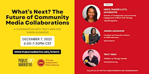 What’s Next? The Future of Community Media Collaborations