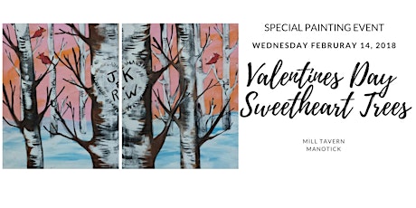 Valentines Day Sweetheart Trees primary image