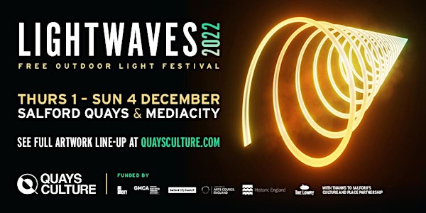 Lightwaves Festival - British Sign Language (BSL) Tour 5pm Start