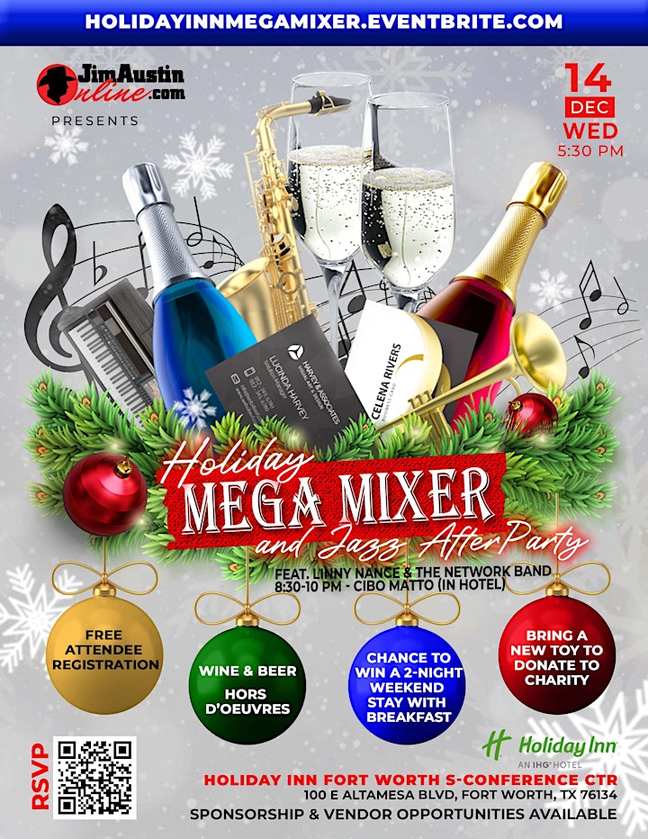 JAO Mega Mixer at Holiday Inn - 12/14/22 @5:30PM image