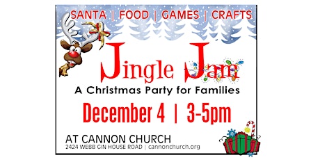 Jingle Jam - A Christmas Party for Families primary image