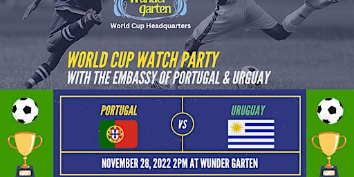 World Cup Watch Party: Portugal vs Uruguay