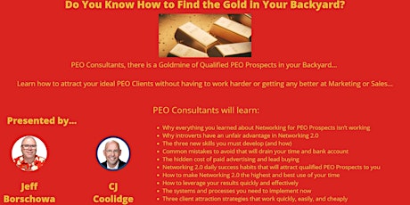 There is a Goldmine of Qualified PEO Prospects in your Backyard…