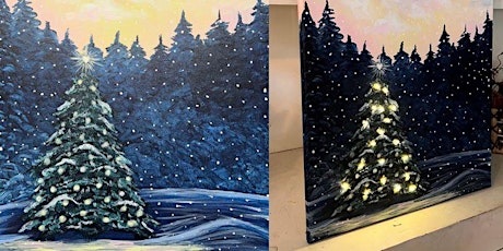 2nd Illuminated Christmas Tree ~ Painting Event ~ Twice as Nice