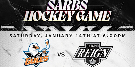 SARBS Hockey Game Ontario Reign vs San Diego Gulls