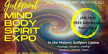 Gulfport Mind Body Spirit Expo Vendors and Sponsors