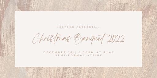 NextGen Christmas Banquet 2022