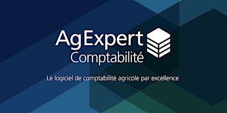Comptabilité AgExpert - saisie des transactions et rapprochement bancaire