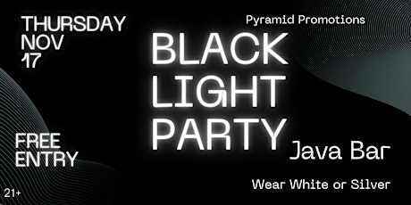 Imagen principal de Pyramid Presents Black Light Party