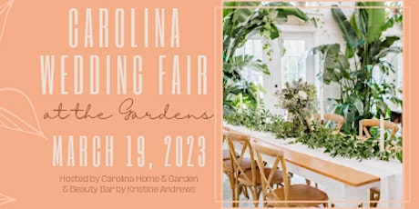 Carolina Wedding Fair at the Gardens