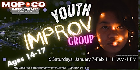 Mopco Youth Troupe: Winter Session, Ages 14-17