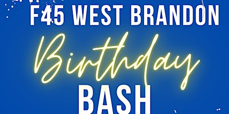 F45 West Brandon  1 Year Birthday Bash