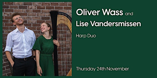 Oliver Wass and Lise Vandersmissen Harp Duo primary image
