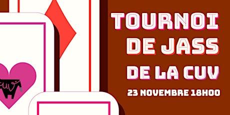 Hauptbild für Tournoi de Jass de la CUV 2K22