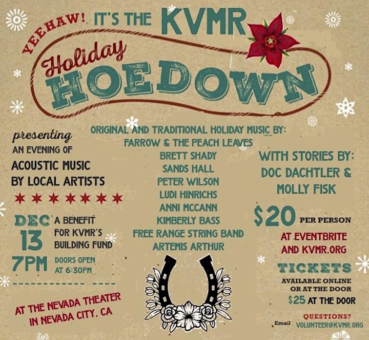 KVMR's Holiday Hoedown image