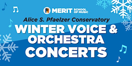 Conservatory Winter Voice & Orchestra Concert