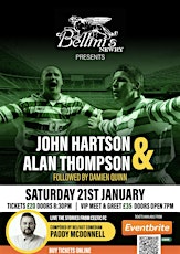 An evening with Celtic Legends John Hartson & Alan Thompson