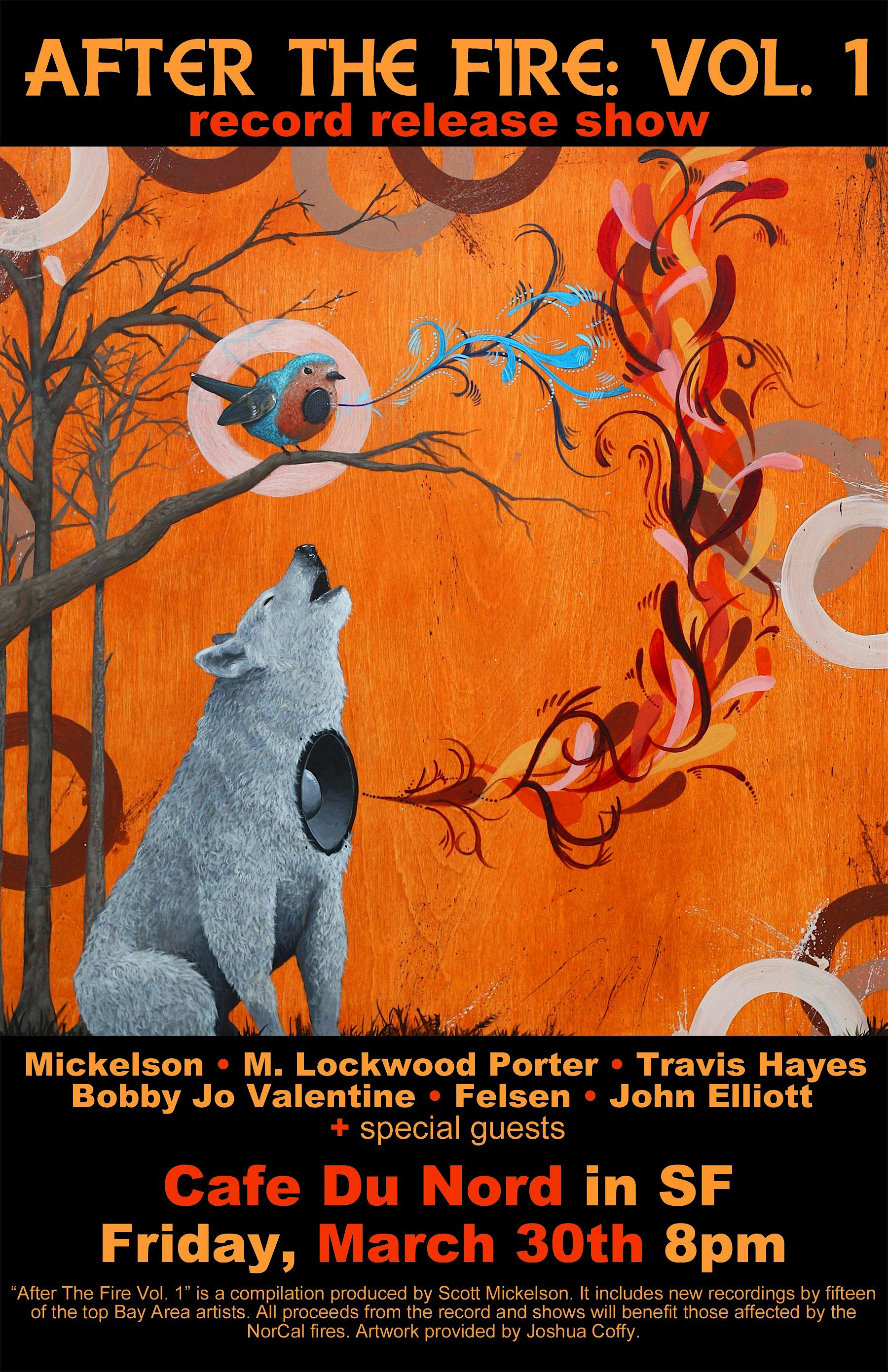 "After the Fire Vol. 1" Record Release Show & Benefit