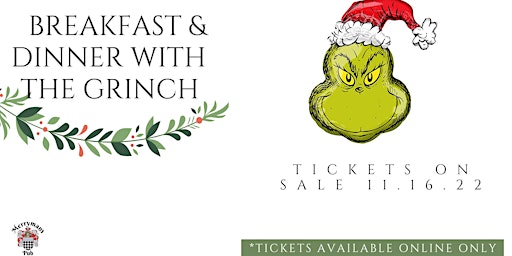 Breakfast Or Dinner With The Grinch With Merryman's Pub