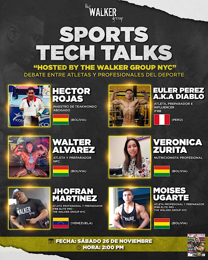 Imagen de Sport Tech Talks - Atletas y Profesionales de la Industria del Deporte
