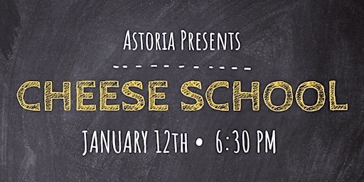 An Evening at Cheese School