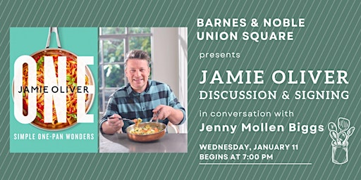 Jamie Oliver discusses ONE at B&N Union Square