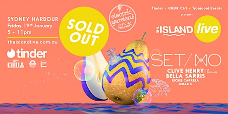 The Island LIVE - Official Electric Gardens Pre-Party (SOLD OUT) primary image