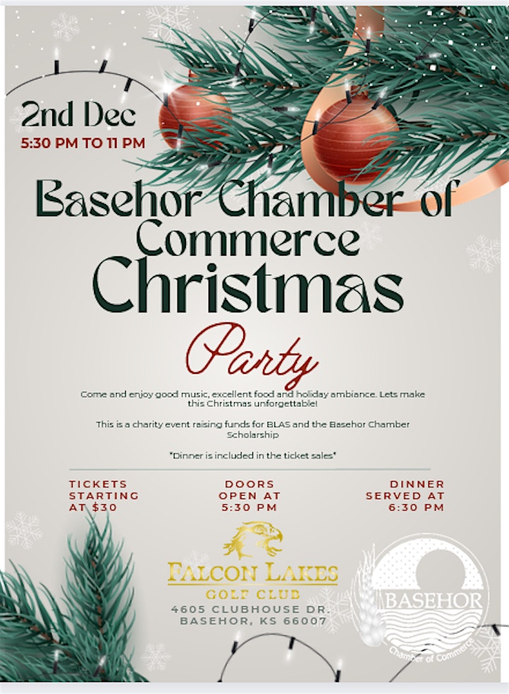 Basehor Chamber of Commerce Annual Christmas Party 2022 image