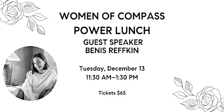 WoC Power Lunch Featuring Benis Reffkin