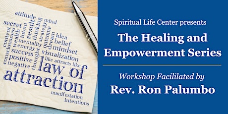 Healing and Empowerment Series with Rev. Ron Palumbo