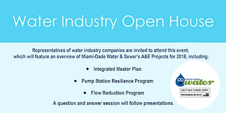 Water Industry Open House primary image