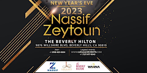Nassif Zeytoun - New Year's Eve Los Angeles