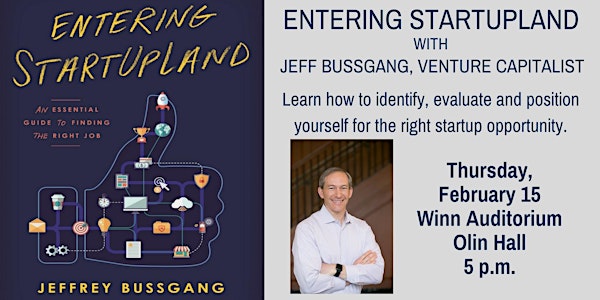Entering StartupLand with Jeff Bussgang, Venture Capitalist