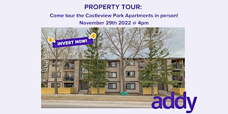 Property Tour: Come out to see the Castleview Park Apartments in person!