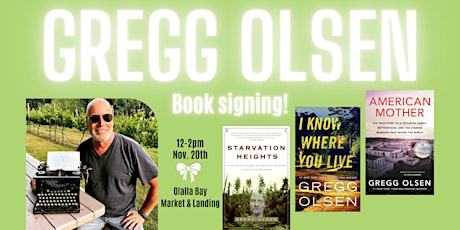 Gregg Olsen book signing: Starvation Heights, American Mother, & more  primärbild