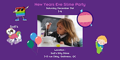 New Year's Eve Slime Party