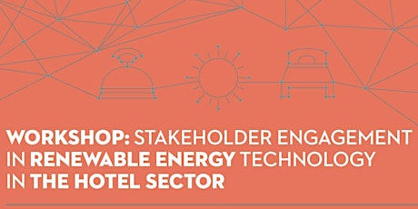 Stakeholder Engagement Workshop:Tourist accommodation sector&Renewable energy primary image
