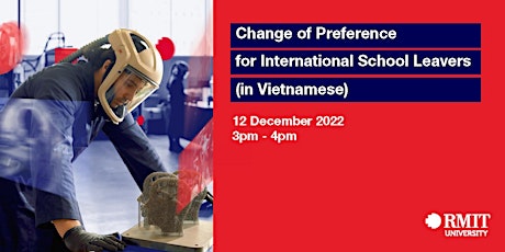 Change of Preference for International School Leavers (in Vietnamese)