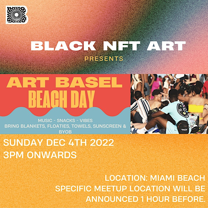 Black NFT Art Beach Meetup image
